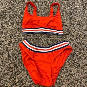 Xhilaration red bikini